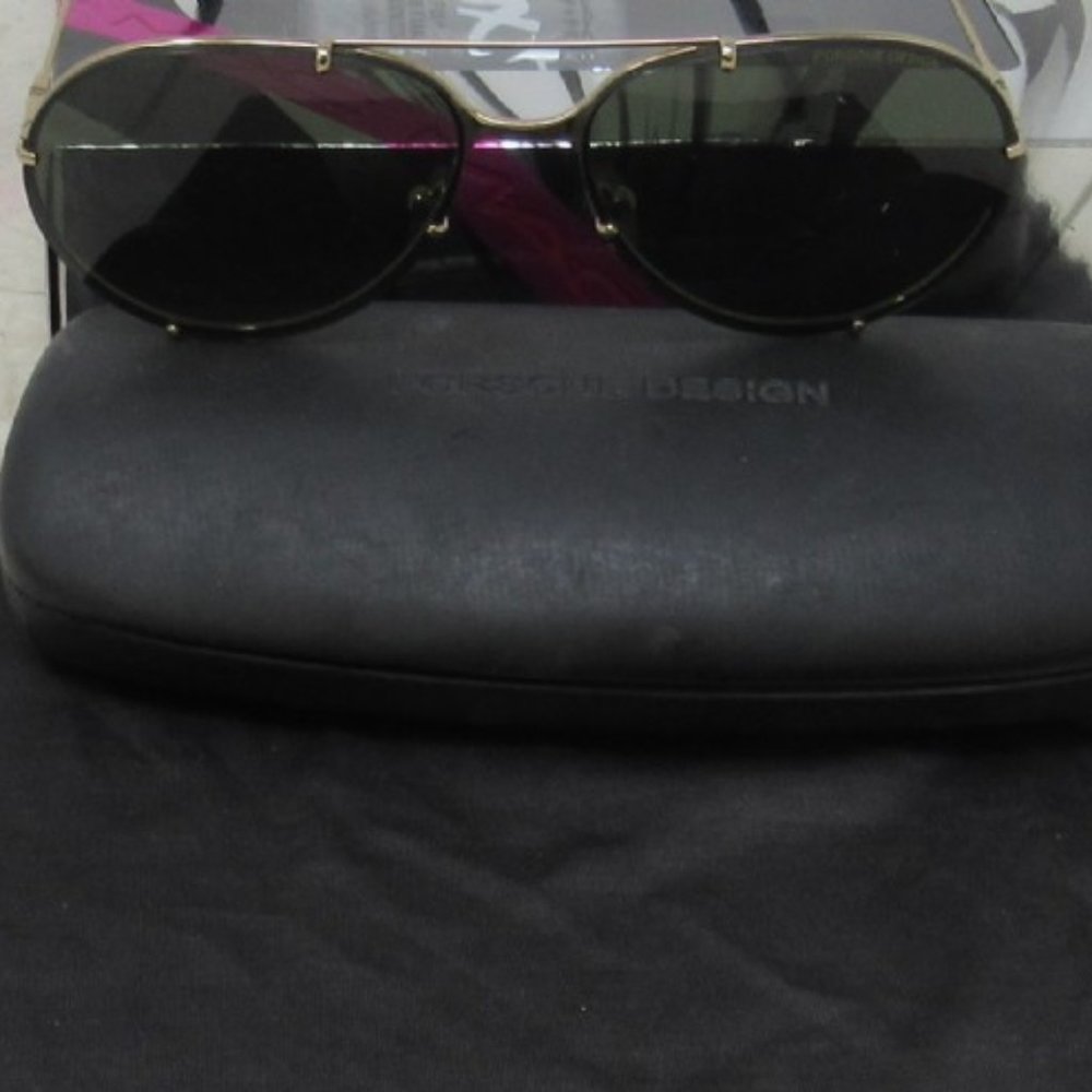 Porsche Design Gold Frame P1002 Sunglasses